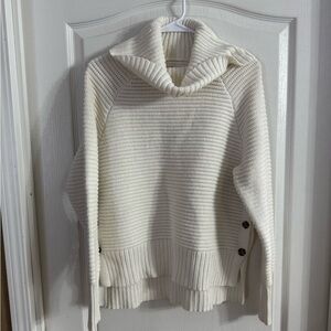 Rachel Ashwell Turtleneck Ribbed Heavyweight Sweater Sz M. F-22